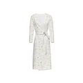 Humanchic Wave dress Wrap Dress - White/Gold
