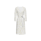 Humanchic Wave dress Wrap Dress - White/Gold
