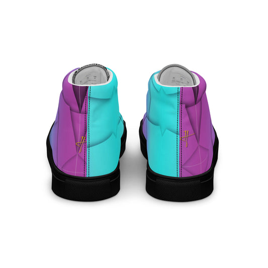 Square high top shoes #PY
