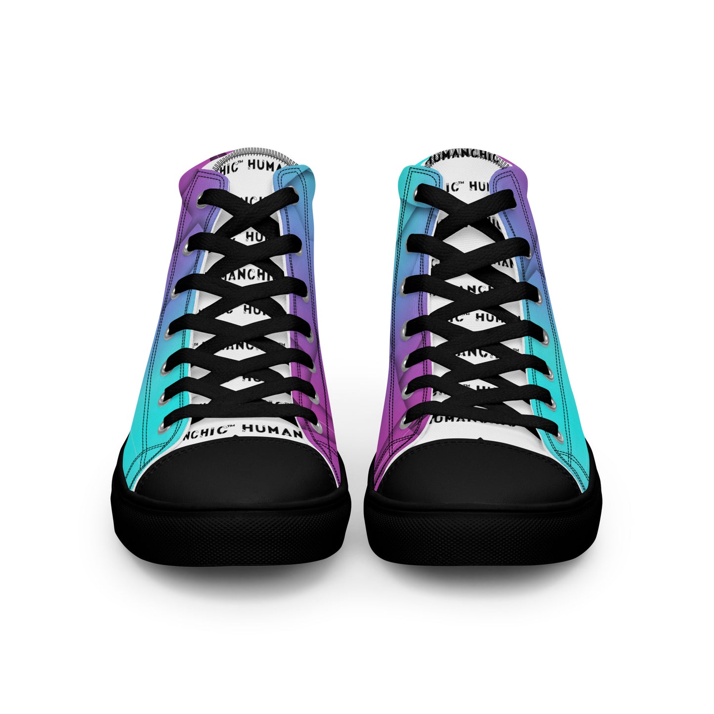 Square high top shoes #PY