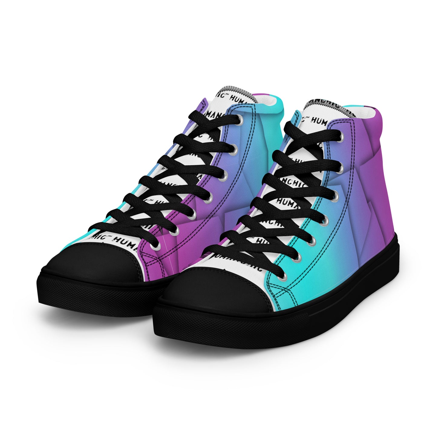 Square high top shoes #PY