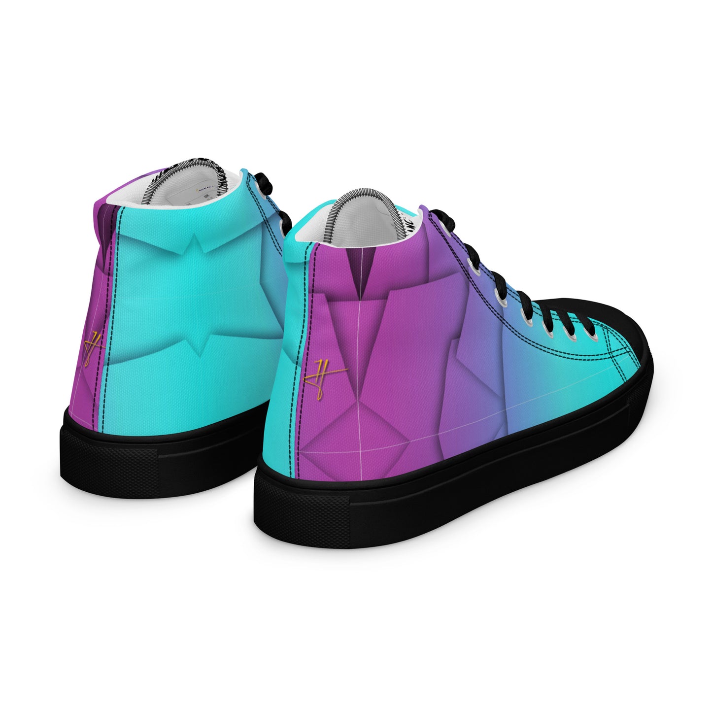 Square high top shoes #PY
