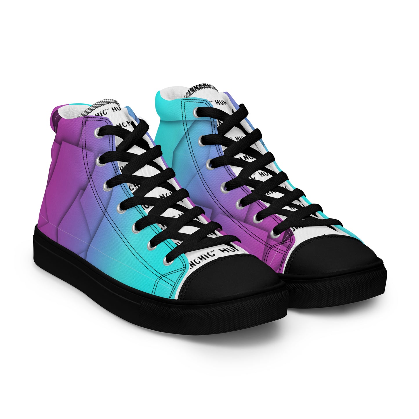 Square high top shoes #PY