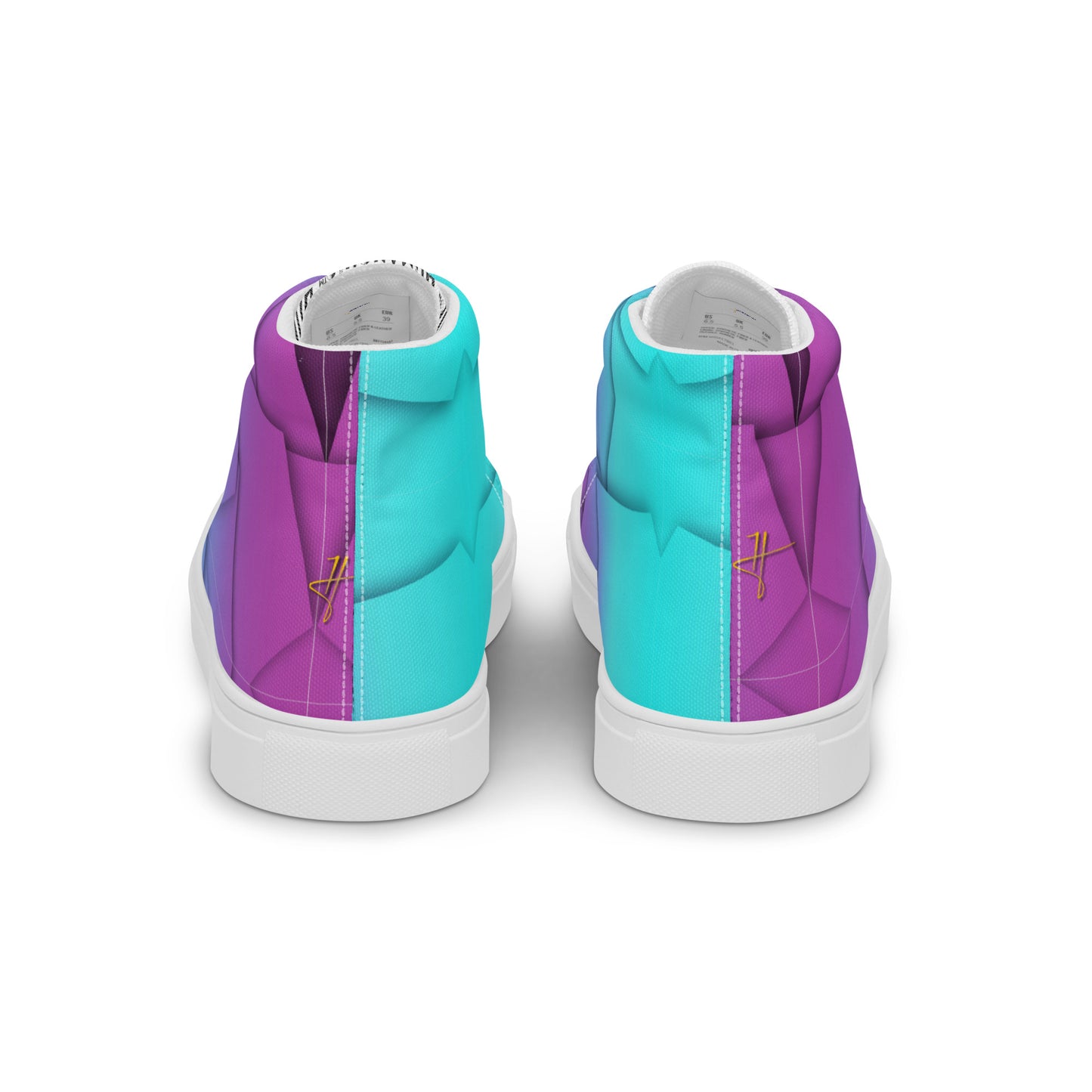 Square high top shoes #PY