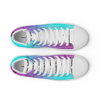 Square high top shoes #PY
