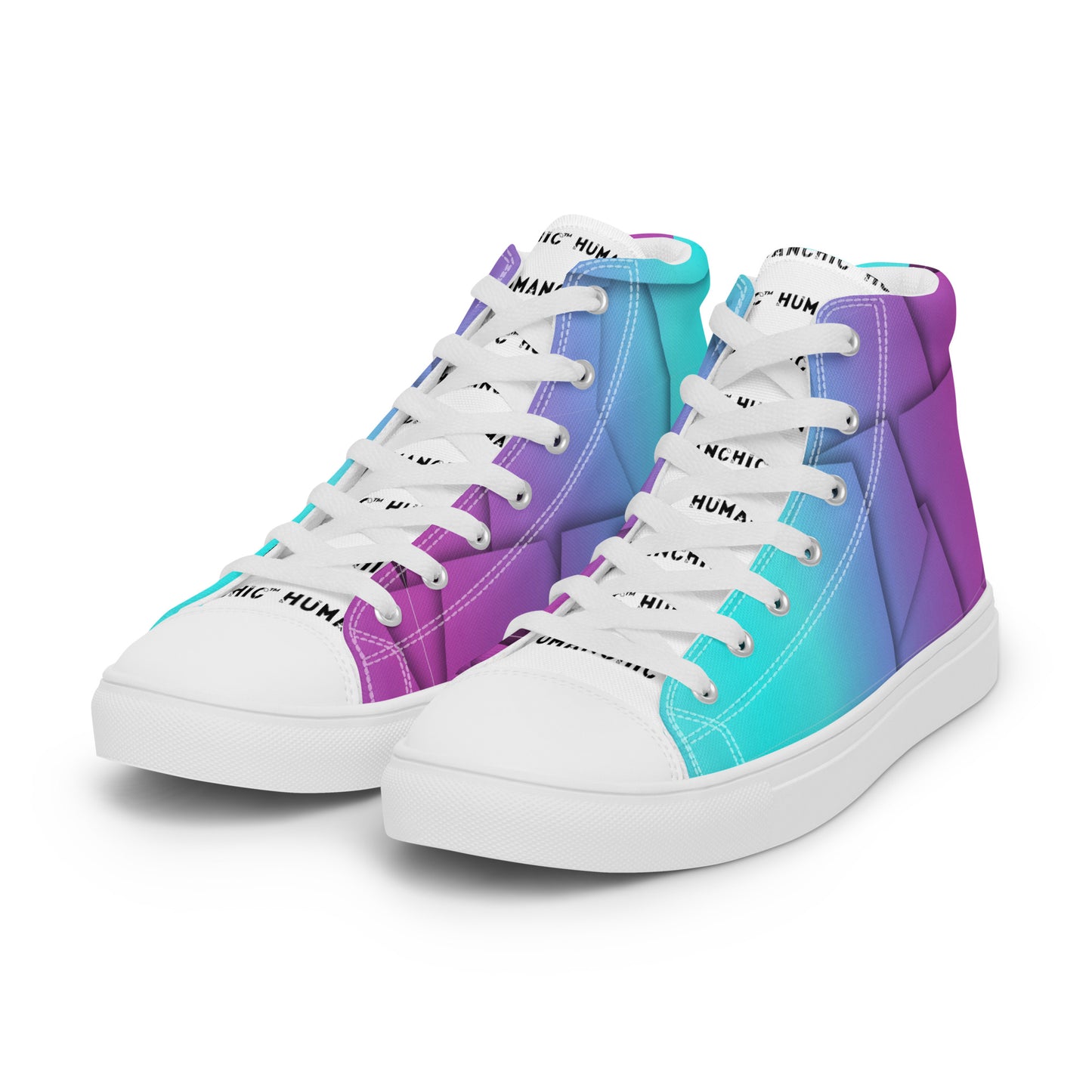 Square high top shoes #PY