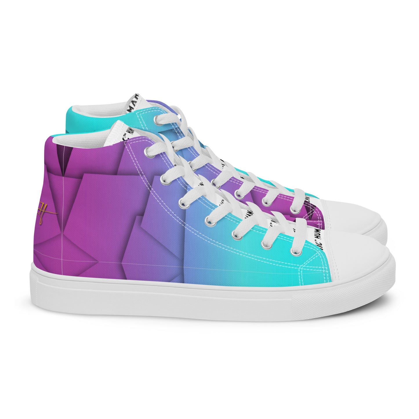 Square high top shoes #PY