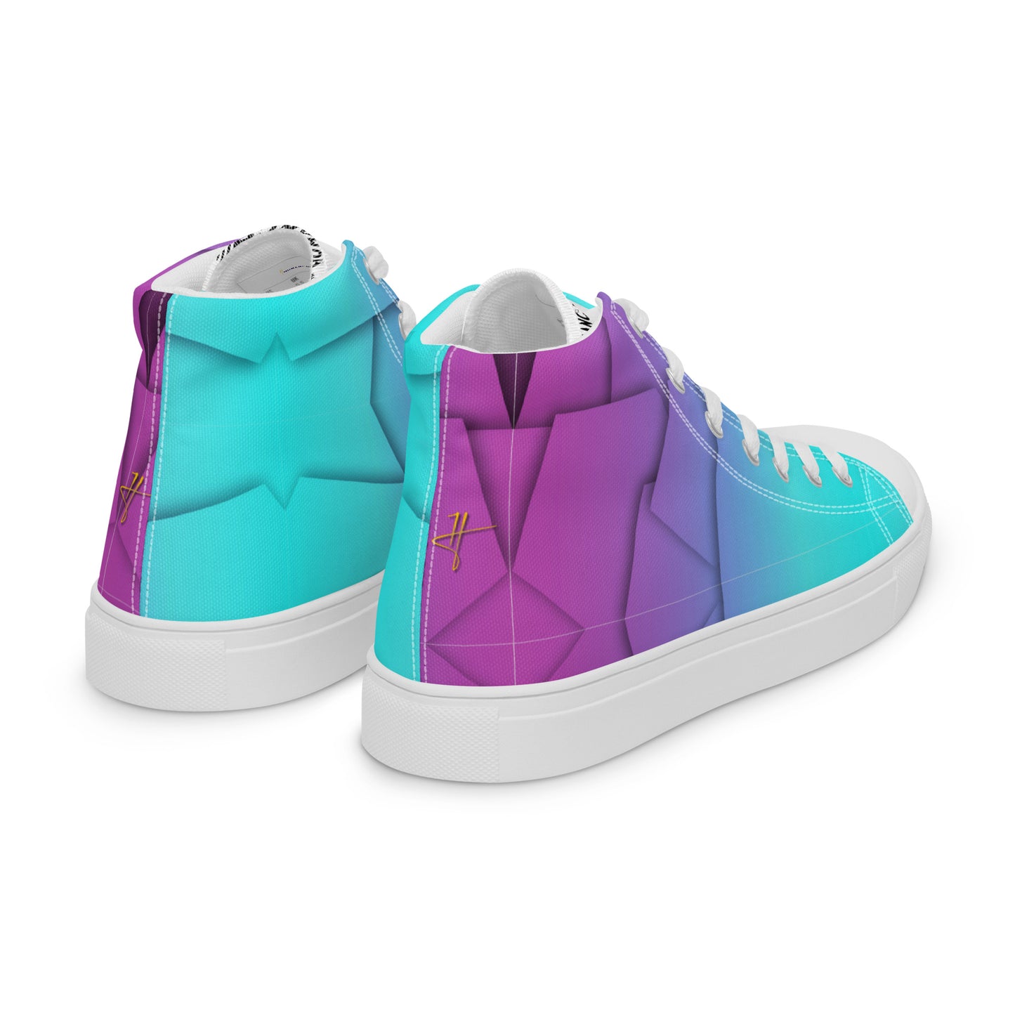 Square high top shoes #PY