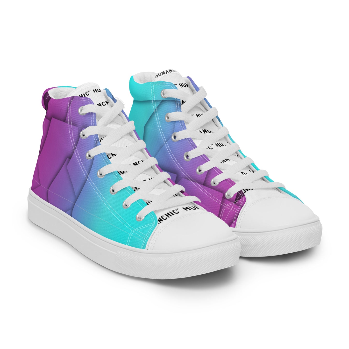 Square high top shoes #PY