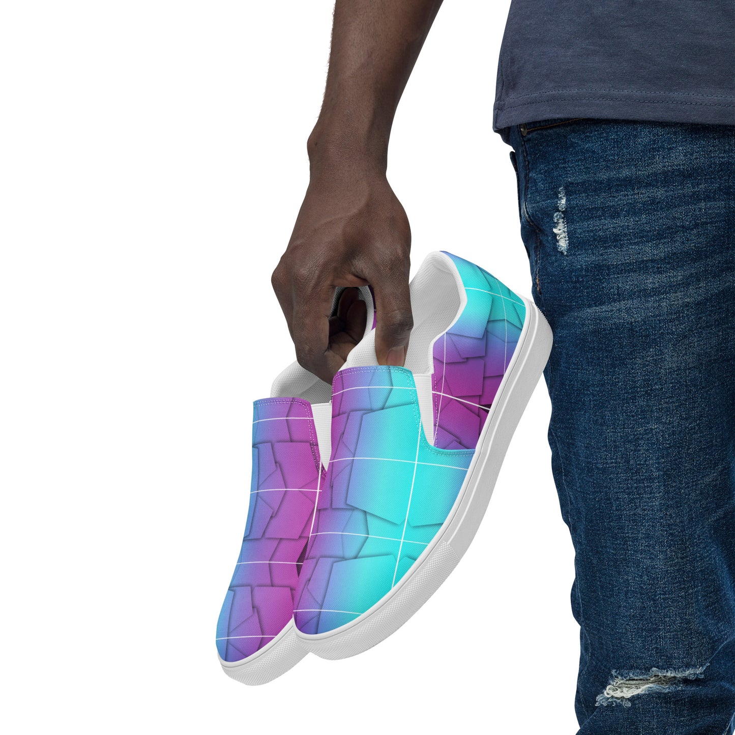 Square slip-on  shoes #PY