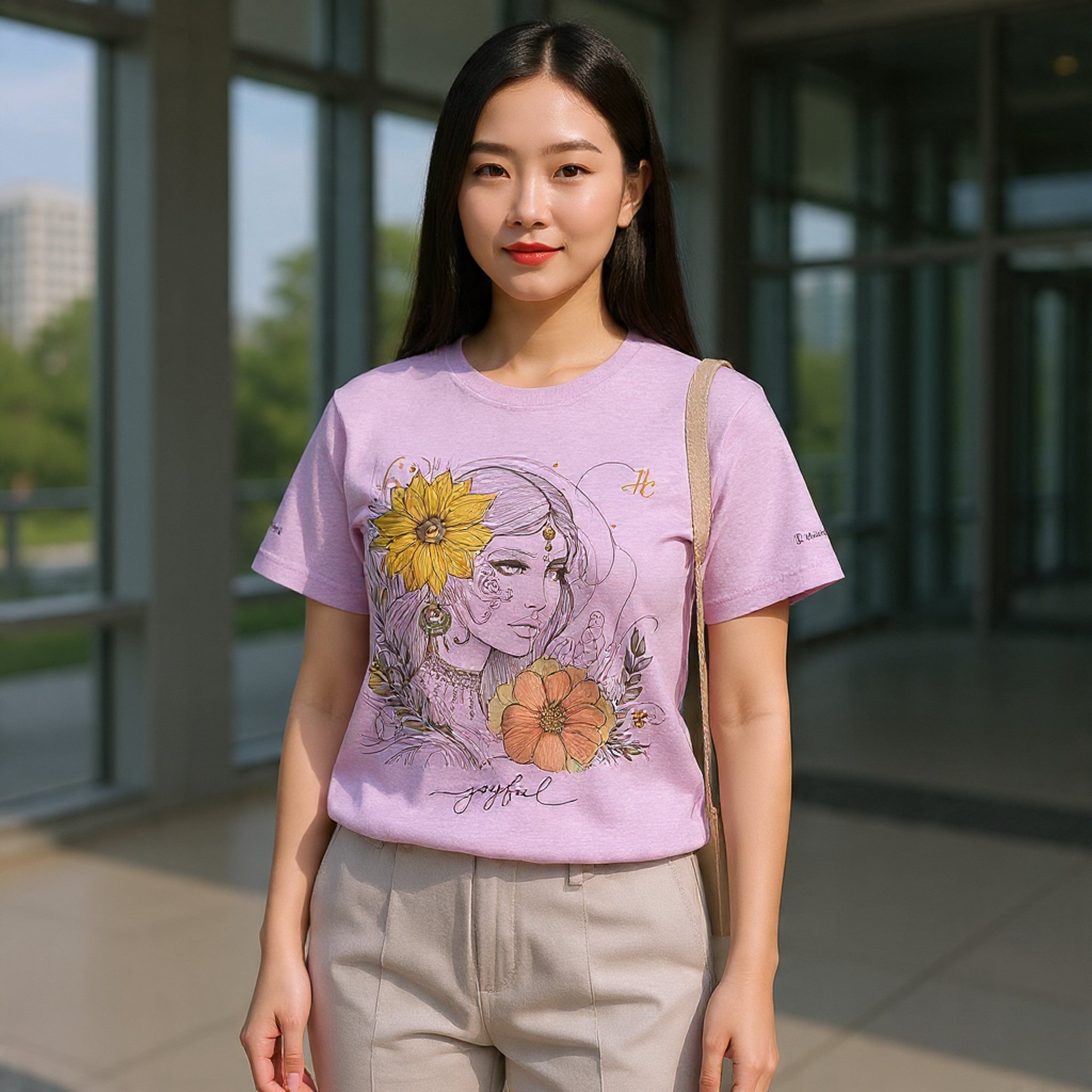HUMANCHIC Atelier Everyday Art Line Tee — Women