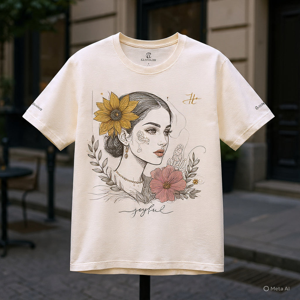 HUMANCHIC Atelier Everyday Art Line Tee — Women