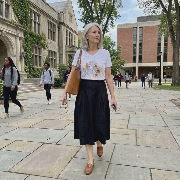 HUMANCHIC Refined V-Neck Tee — Women