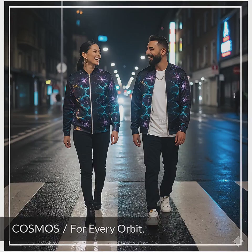 Blouson aviateur unisexe HUMANCHIC Cosmos Atelier – Quotidien