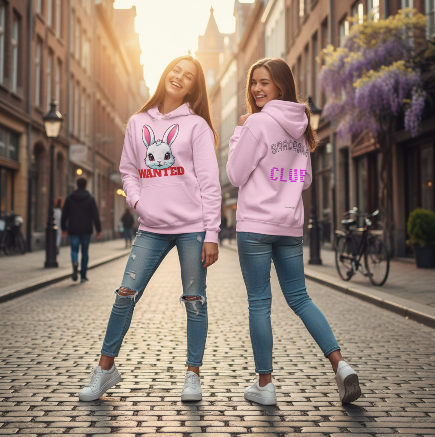 WANTED Youth Heavy Blend Hooded Sweatshirt #PL