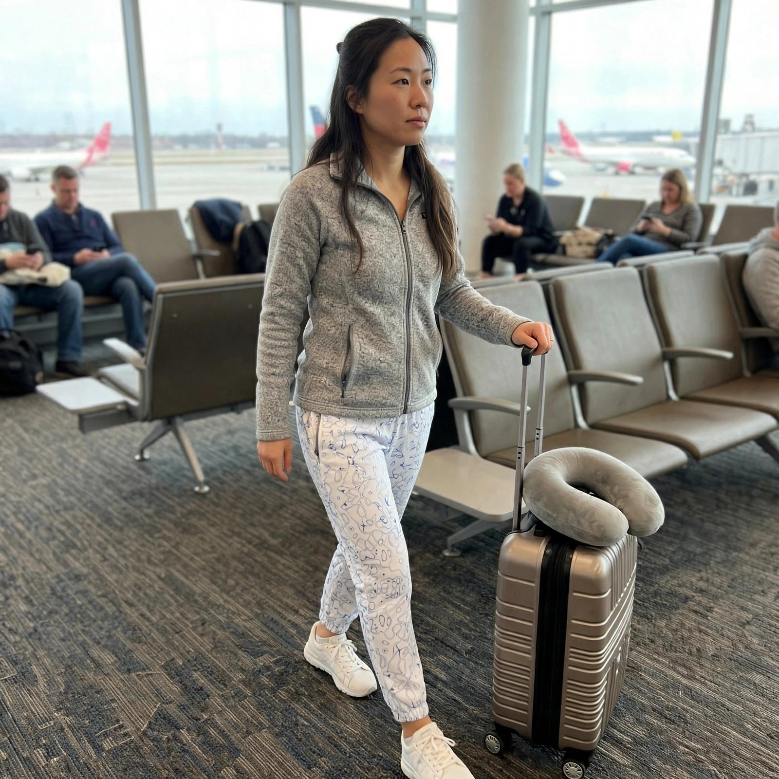 HUMANCHIC Waves Track Pants — Women